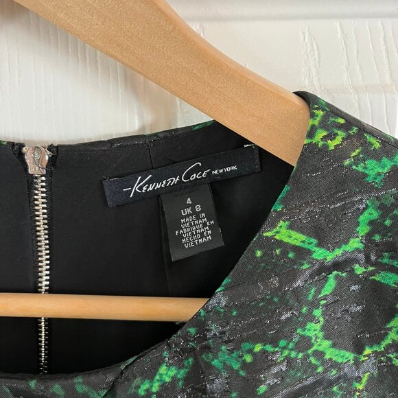 Kenneth Cole Sleeveless A-Line Dress-Size 4 - Picture 6 of 12